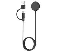 Astorgos Cargador 2 en 1 Compatible con Samsung Galaxy Watch, 1 Unidad