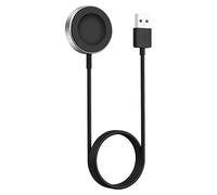 Astorgos Cargador inalámbrico Compatible con Huawei Watch GT6/5/4/3/2 Pro/Watch 5/4/3/Fit 4/Ultimate/D2, Base de Carga de Aleación de Aluminio con Cable de Carga de 100 cm, Negro