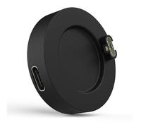 Astorgos Cargador USB C Compatible con Garmin vivoactive 6 5 4, Fenix 8 7 6 5, Forerunner 55 165 265 965 970 570, Instinct 3 2 1, Venu 4 3s, Estación de Carga Tipo C, Negro