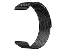 Astorgos Correa de Malla Compatible con Galaxy Watch 7 6 5 4 FE 40mm 44mm/6 4 Classic 43mm 47mm 42mm 46mm/5 Pro 45mm, Pulsera Milanese Loop de Acero Inoxidable para Hombre Mujer, Negro