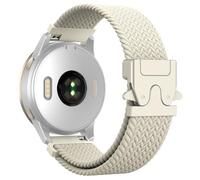 Astorgos Correa de Nylon Trenzado Compatible con Garmin vivoactive 6/5/3, Forerunner 55/245/645/570 42mm, Garmin Venu, 20mm Elástico Liberación Rápida Sport Correa con Hebilla de Paracaídas,Pt/Estelar