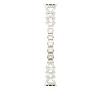 Astorgos Correa Metálica con Diamantes Compatible con Apple Watch Series 11/10 42 mm, 9/8/7 41 mm, SE3/SE2/SE/6/5/4 40 mm, 3/2/1 38 mm, Correa Incrustaciones Pedrería Brillante para Mujer,Estrella Oro