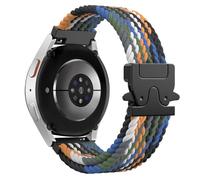 Astorgos Correa Trenzada para Samsung Galaxy Watch 7 6 5 4 FE 40mm 44mm/Watch 6 4 Classic 43mm 47mm 42mm 46mm/5 Pro 45mm/3 41mm/Active 2, 20mm Pulsera Deportiva de Nylon Elástico para Hombre Mujer, CB