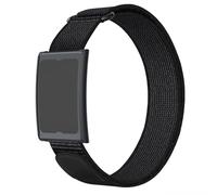 Astorgos Nylon Sport Band Compatible con Amazfit Helio Strap, 22 mm Banda de Bíceps Ajustable para Helio Fitness Tracker Brazalete de Repuesto Transpirable para Traning Running, Phantom Negro