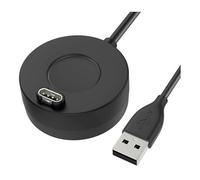 Astorgos para Cargador Garmin Compatible con Garmin Vivoactive 6/5, Fenix 8/7/6/5, Forerunner 970/570/265, Instinct 3, Venu 4/3s, Base de Carga con Cable USB-A de 3.3 ft/1 m, Negro