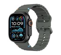 Astorgos Reloj Deportivo Correa Compatible con Apple Watch Ultra 3/2/1 49mm,S11/S10 46mm,9/8/7 45mm,SE3/SE2/SE/6/5/4 44mm,3/2/1 42mm, Correa de Silicona Suave Transpirable,VdMilitar