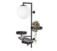 Astoria Lámpara de Pared Negro