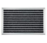 ASTRA 1880030040 - Exclusivo Felpudo de Aluminio para Puerta, sumamente Resistente, 45 x 75 cm, Color Antracita