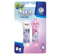 ASTRA Barras de Pegamento y Plumas para Manualidades de la Marca Modelo Glue Stick 8 g 2 Pieces