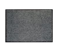 Astra Felpudo atrapa la Suciedad - Felpudo de Interior - Lavable a 30° C - Felpudo Antideslizante - Zapatero para Pasillo - Cocina - Gris 60x90 cm