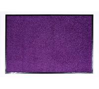 Astra Felpudo atrapa la Suciedad - Felpudo de Interior - Lavable a 30° C - Felpudo Antideslizante - Zapatero para Pasillo - Cocina - Burdeos 40x60 cm