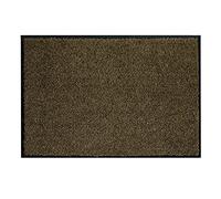 ASTRA Felpudo atrapa la Suciedad - Felpudo de Interior - Lavable a 30° C - Felpudo Antideslizante - Zapatero para Pasillo - Cocina - Marrón 60x90 cm