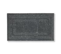 Astra Felpudo de Exterior Antideslizante - Felpudo Antipolvo Resistente a la Intemperie - Felpudo de Exterior para Zona de Entrada - Felpudo antisuciedad 45x75 cm Bucle Gris