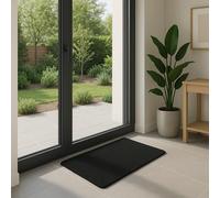 Astra Felpudo Exterior e Interior Fabricado en Alemania - Felpudo Resistente Que atrapa la Suciedad - Felpudo Robusto - Felpudo Resistente a la Intemperie - 40x60 cm Negro