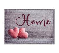Astra Felpudo Mullido Pure & Soft - Colorido Antipolvo de Interior Resistente - 50x70cm - Home Hearts Silver
