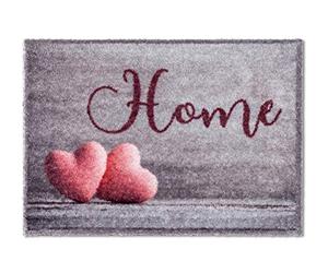 Astra Felpudo Mullido Pure & Soft - Colorido Antipolvo de Interior Resistente - 50x70cm - Home Hearts Silver