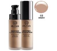 ASTRA SHIMMER FOUNDATION 03 IVORY 28 ML