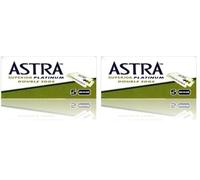Astra Superior Platinum Double Edge - 1 paquete de 10 Cuchillas de afeitar