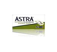 Astra Superior Platinum Double Edge - 1 paquete de 5 Cuchillas de afeitar