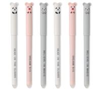 AstraGlam 6 Piezas Bolígrafo Borrable Set - Bolígrafos Borrables, Rollerball Borrable, Bolígrafos de Gel Borrables, Bolígrafos Borrables, Legami Bolígrafos Borrables, Legami Milano Set de