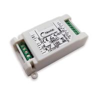 AstraLED - Regulador para tiras LED monocanal de tensión 12 Vdc / 24 Vdc / 48 Vdc, multifunción pulsador 0-10 V 1-10 V DALI. Newlab L400MA04TA01 - Fabricado en Italia