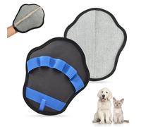 AstraLoom Guante de depilación de mascotas para gatos y perros, guantes electrostáticos mejorados para el pelo de mascotas, herramienta de cepillo electrostático reutilizable para gatos y perros (2