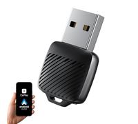 Astraon Adaptador inalámbrico CarPlay y Android Auto 2 en 1, mini dongle Plug & Play con USB-A y USB-C, convierte CarPlay con cable a inalámbrico, compatible con iPhone y Android, Cars 2016+