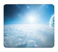 Astratto Tappetino Mouse Piccolo 260x220x3mm, Tappetino Scrivania con Bordo Cucito, Mousepad Impermeabile e Antiscivolo, Pratica e Facile da Pulire, Accessori Gaming Regalo, Cielo Stellato 7-7276