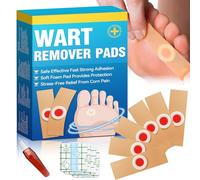 AstraVox Quita Verrugas, 12 Unidades Para Eliminar Verrugas En Las Manos, Callos En Los Pies, Tratamiento Para Verrugas En Niños y Adultos, Ease of Use (inodoro)