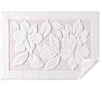 ASTREA TEXTILES Alfombra de baño para baño - Alfombra de suelo 100% algodón - Ropa de baño lavable (1 crema)