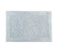 ASTREA TEXTILES Alfombra de baño para baño - Alfombra de suelo 100% algodón - Ropa de baño lavable (1, gris)