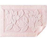 ASTREA TEXTILES Alfombra de baño para baño - Alfombra de suelo 100% algodón - Ropa de baño lavable (1, rosa claro)