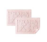ASTREA TEXTILES Alfombra de baño para baño - Alfombra de suelo 100% algodón - Ropa de baño lavable (2, rosa)