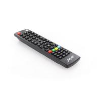 Astrell 11999 - Mando a distancia 8 en 1 (TV, TDT, SAT, DVD, VCD, Home Cinema, AUX), negro