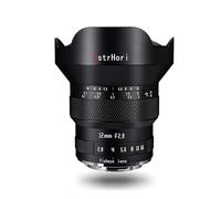 AstrHor 12 mm F2.8 Full Format Fisheye Objetivo Ultra Wide Angel MF para montaje de cámara sin espejo para Sony A5000 A5100 NEX A7 A7I A7R A7RI A7RIV A7S A7SI A7SII A9 y más