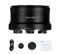 AstrHori AF 27 mm F2.8 Lente de cámara con Marco APS-C y Enfoque automático Lente Tipo panqueque ultracompacta, Gran Apertura,Lente de cámara sin Espejo Prime for Montura Nikon Z ZFC,Z30,Z50(Negro)