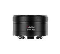 AstrHori AF 27mm F2.8 Objetivo Fijo APS-C con Enfoque automático, ultracompacto,for Sony E de Montura cámaras sin Espejo A5000,A5100,A6000,A6100,A6300,A6400,A6500,A6600,NEX-3,NEX-3N,NEX-3R(Negro)
