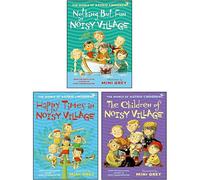 Astrid Lindgren 3 Books Collection Set (The Children of Noisy Village, Happy Times in Noisy Village, Nothing but Fun in Noisy Village):