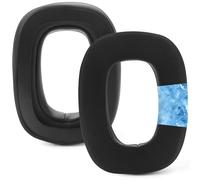 Astro A30 - Almohadillas de gel de refrigeración de repuesto compatibles con auriculares Logitech Astro A30, piezas de repuesto de espuma viscoelástica suave (gel de refrigeración, negro)