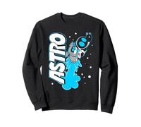Astro and Dog Rocket Launch in Space Video Game Sudadera
