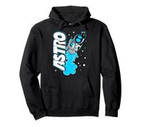 Astro and Dog Rocket Launch in Space Video Game Sudadera con Capucha