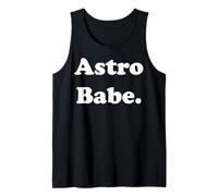 Astro Babe Space Cosmic Astrology Funny Saying Camiseta sin Mangas