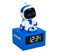 Astro bot icon despertador con luz astro bot