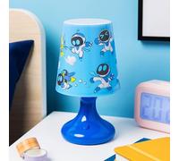 Astro Bot - Lámpara de mesa, color azul y blanco