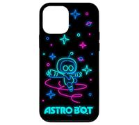 Astro BOT Neon Style Stars and Planets Video Game Carcasa para iPhone 12 Mini