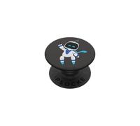 Astro BOT Rescue Mission Waving Astro BOT Video Game PopSockets PopGrip Adhesivo