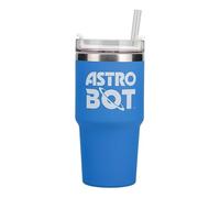 Astro Bot - Taza de viaje aislada de 600 ml con tapa multidirección y acabado suave al tacto, mantiene las bebidas calientes o frías, botella de agua reutilizable para jugadores y viajes Paladone
