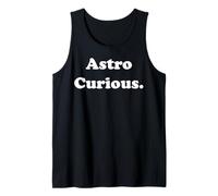 Astro Curious Universe Explorer Quote Cosmic Camiseta sin Mangas