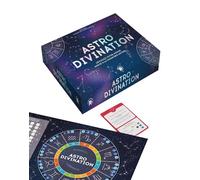Astro Divination: Dévoilez votre avenir grâce à la magie des astres. Avec 1 plateau de jeu, 1 dé, 7 cartes Clé du Jeu, 30 cartes Nombres, 7 pions Planètes et 1 livret