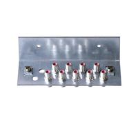 Astro ESF 09 F - Conectores de Cables (F, Plata, Acero, 9 Unidades)